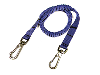 Elastic safety rope