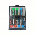 2 7PC PRECISION SCREWDRIVER SET-SLOTTED & PHILLIPS FIT