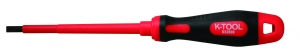 INSULATED SLOTTED SCREWDRIVERS
