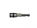 black 14 HEX DRIVE QUICK-CHANGE MAGANETIC BIT HOLDER